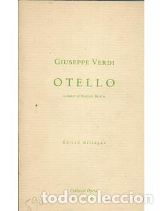 Libros: OTELLO Llibret d&acute;Arrigo Botto Edici&oacute; biling&uuml;e (Itali&agrave;-Catal&agrave;) - Verdi,Giuseppe