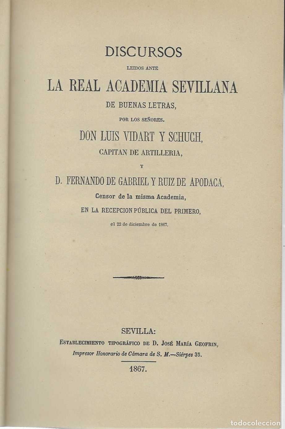 Libros: El Predominio de la Idea Pol&iacute;tica en el Siglo XIX. Discursos leidos ante La Real Academia Sevillana