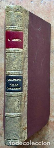 Libros: TRATTATO DELLE DONAZIONI - ASCOLI, Alfredo