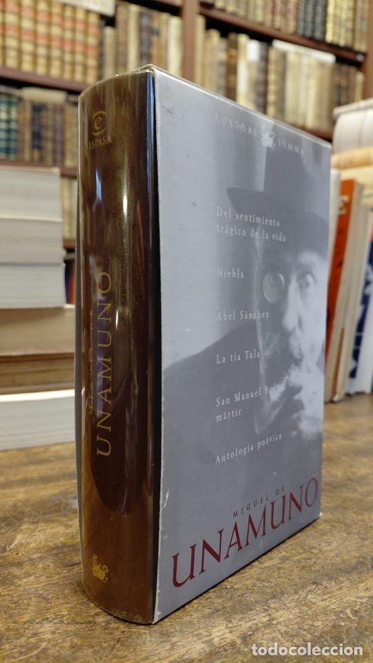 Libros: OBRAS SELECTAS. Pr&oacute;logo de Juli&aacute;n Mar&iacute;as. - UNAMUNO, Miguel de.