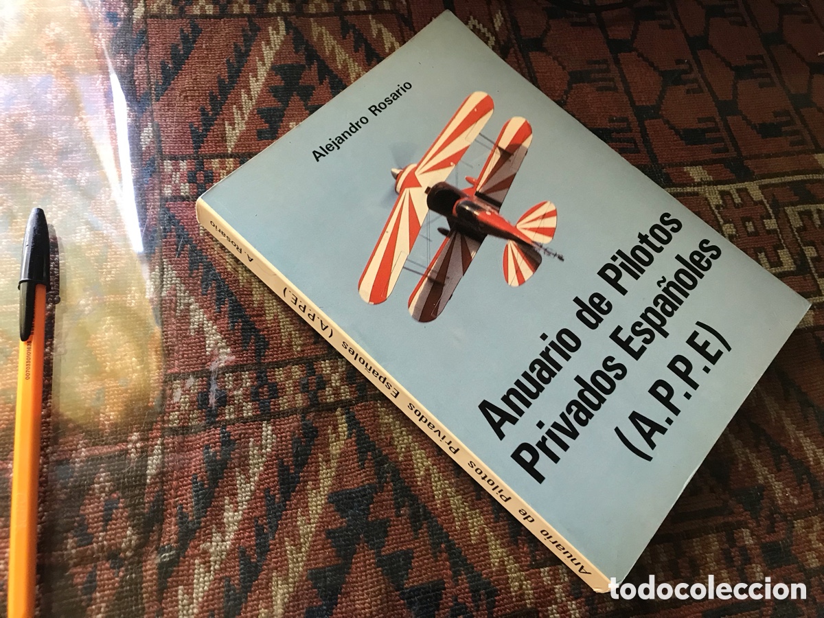 Libros: Anuario de pilotos privados espa&ntilde;oles. Alejandro Rosario. Paraninfo