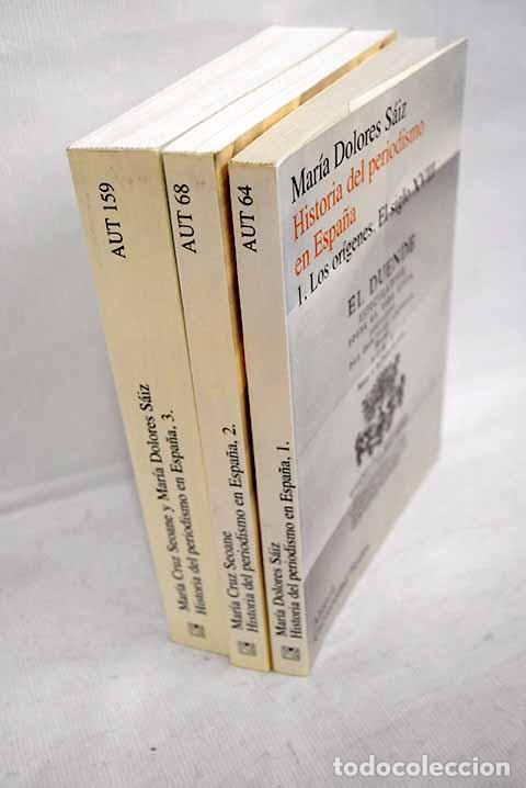 Libros: Historia del periodismo en Espa&ntilde;a.- Saiz, Mar&iacute;a Dolores