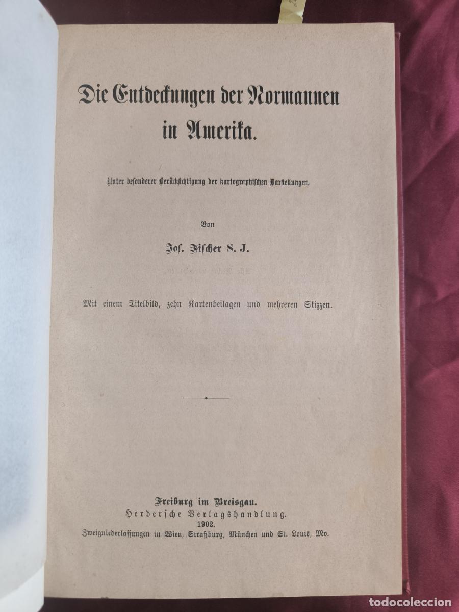 Libros: Die Entdeckungen der Normannen in Amerika: - Joseph Fischer, S.J.