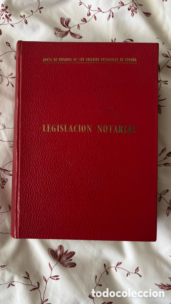 Libros: Legislaci&oacute;n Notarial