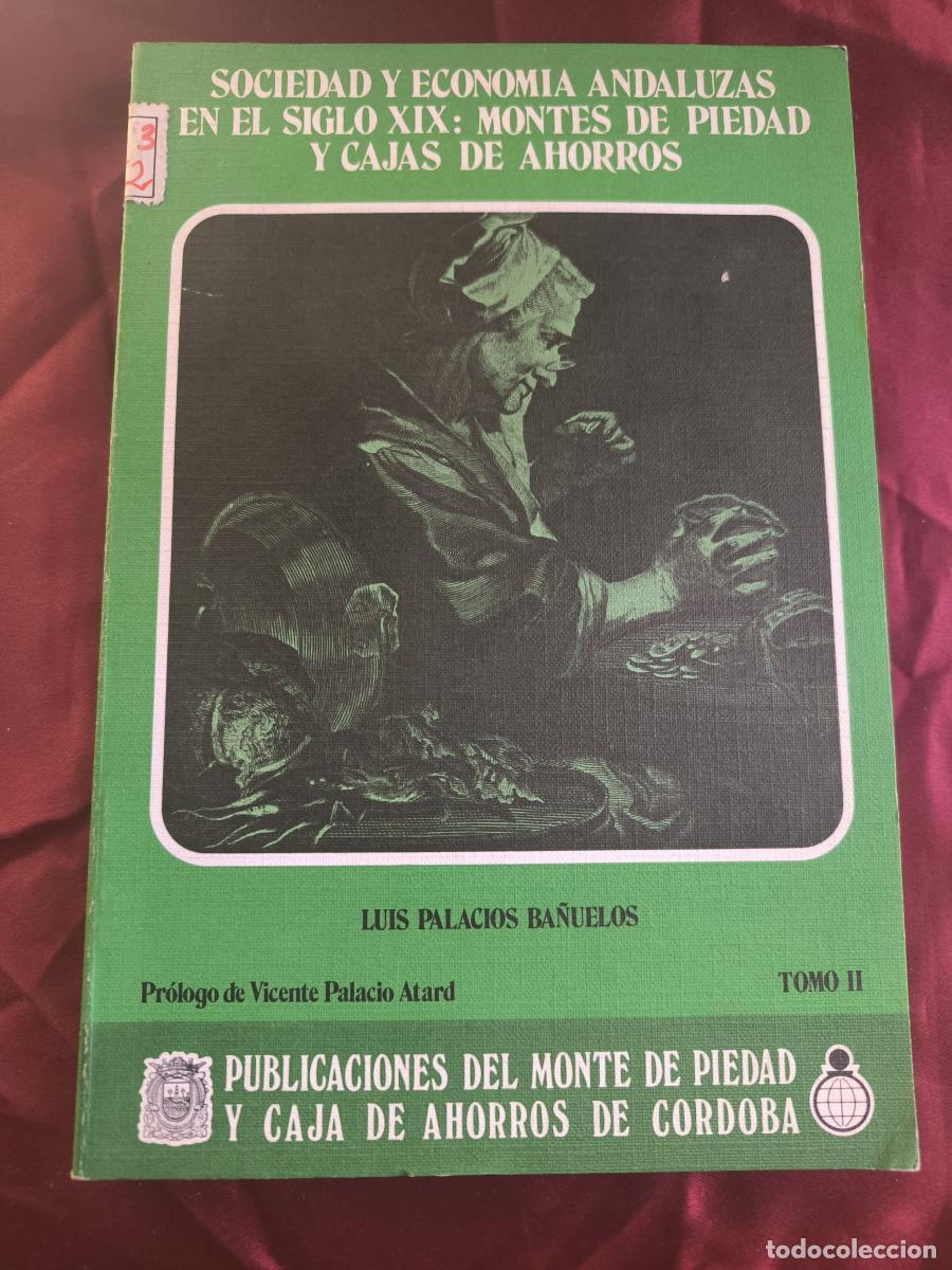 Libros: Sociedad y econom&iacute;a andaluzas en el siglo XIX: Montes de Piedad y Cajas de Ahorros. Tomo II -