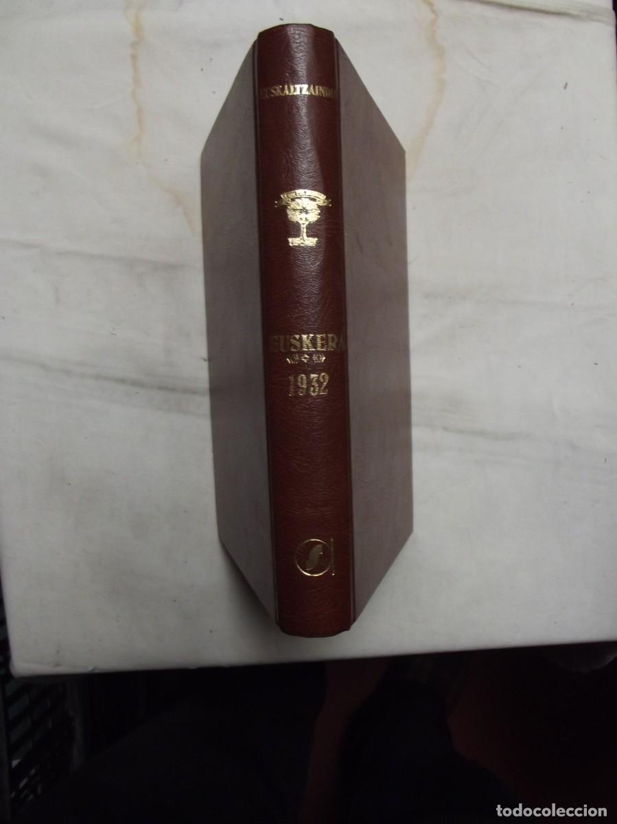 Libros: EUSKERA 1932 EUSKALTZAINDIA ( REEDICION CON LA COOPERACION DE SENDOA ) - Foto 2