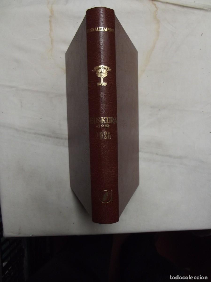Libros: EUSKERA 1926 EUSKALTZAINDIA ( REEDICION CON LA COOPERACION DE SENDOA ) - Foto 2