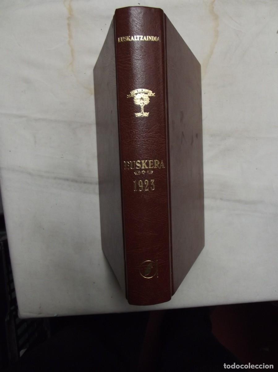 Libros: EUSKERA 1923 EUSKALTZAINDIA ( REEDICION CON LA COOPERACION DE SENDOA ) - Foto 2