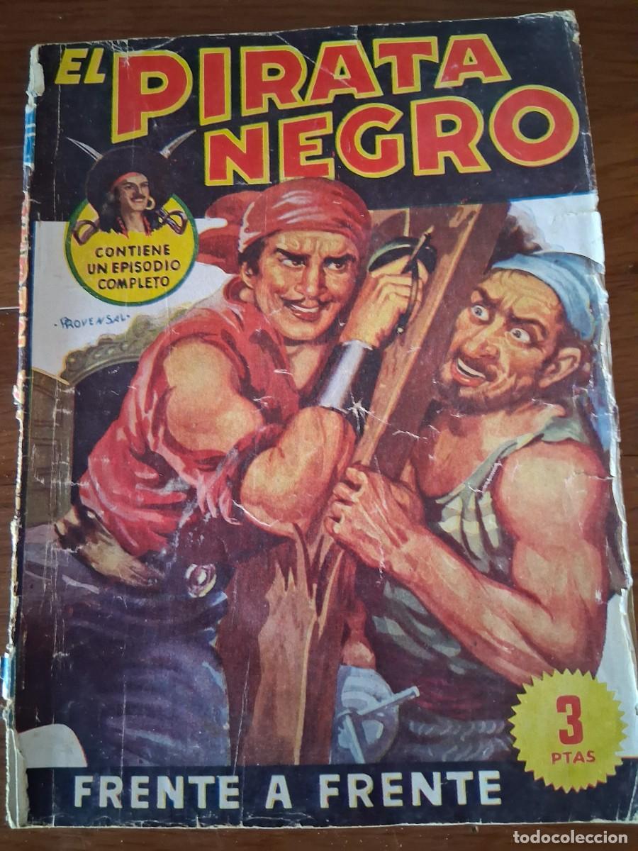 Libros: NOVELA-COMIC, BRUGUERA, NOVELA AVENTURAS, &rdquo;EL PIRATA NEGRO&rdquo;.