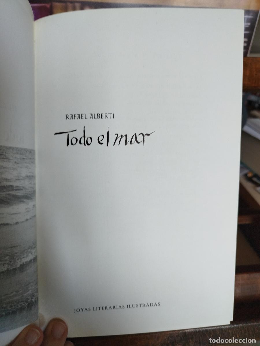 Libros: Todo el mar - Alberti, Rafael (1902-1999) - Foto 4