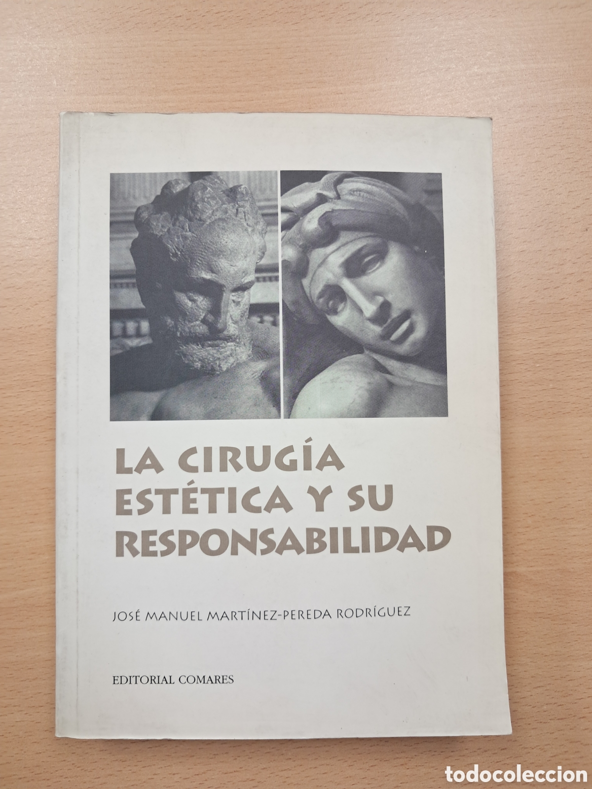 Libros: La cirug&iacute;a est&eacute;tica y su responsabilidad, Jos&eacute; Manuel Mart&iacute;nez Pereda Rodr&iacute;guez, Editorial Comares
