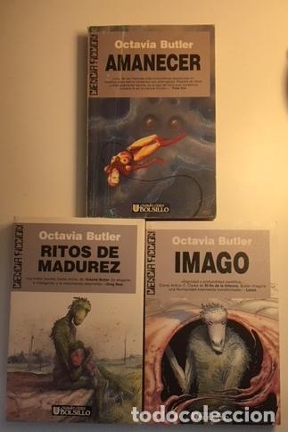 Libros: BUTLER, Octavia. - Xenogenesis. 3 volumenes. Amanecer. Ritos de madurez. Imago.