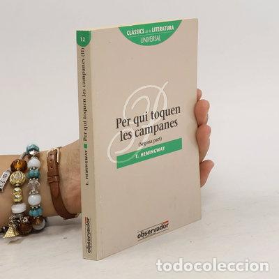 Livros em segunda m&atilde;o: Per qui toquen les campanes- 9788477393924
