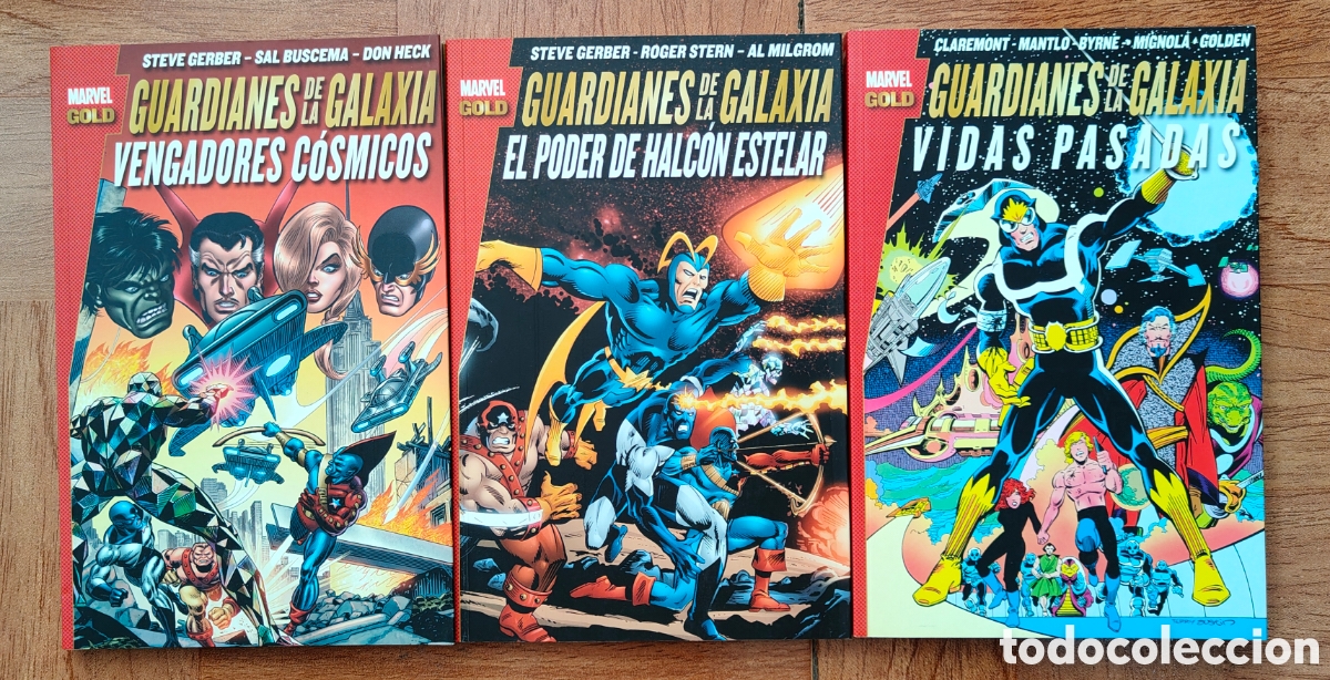 Livres: Guardianes de la Galaxia � Marvel Gold � 3 N&uacute;meros - Completa - VV. AA.