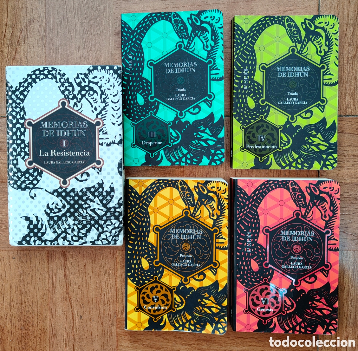 Livres: Memorias de Idh&uacute;n I, III, IV, V, VI � SM - Laura Gallego