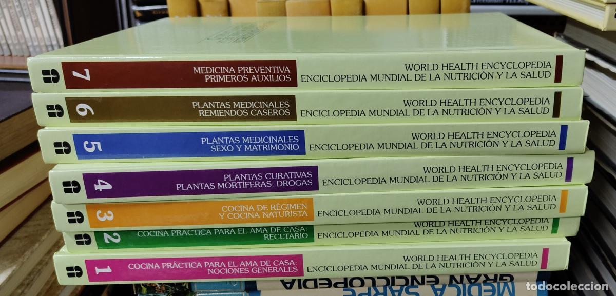 Libros: ENCICLOPEDIA MUNDIAL DE LA NUTRICI&Oacute;N Y SALUD. 7 TOMOS. PRODILSA EDICIONES. - VVAA. TDKpn -