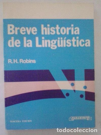 books: Breve historia de la ling&uuml;&iacute;stica- 9788428305884