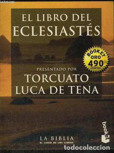 Libros: El libro del Eclesiast&eacute;s- 9788483140086