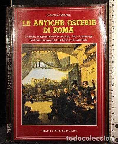 Livres: Le antiche osterie di Roma- 9788840361086