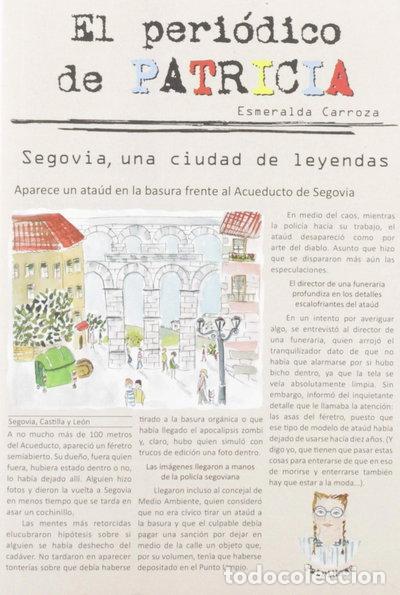 Libros: El peri&oacute;dico de Patricia 1. Segovia, una ciudad de leyendas- 9788494811944