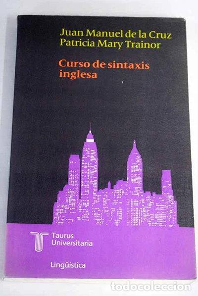 Libros: Curso de sintaxis inglesa- 9788430622016