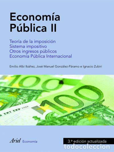 Libros: Econom&iacute;a p&uacute;blica II- 9788434445550