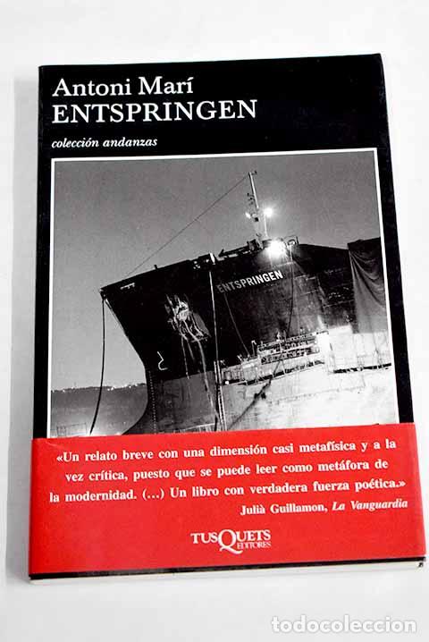 Livres: Entspringen: Mar&iacute;, Antoni.- Mar&iacute;, Antoni