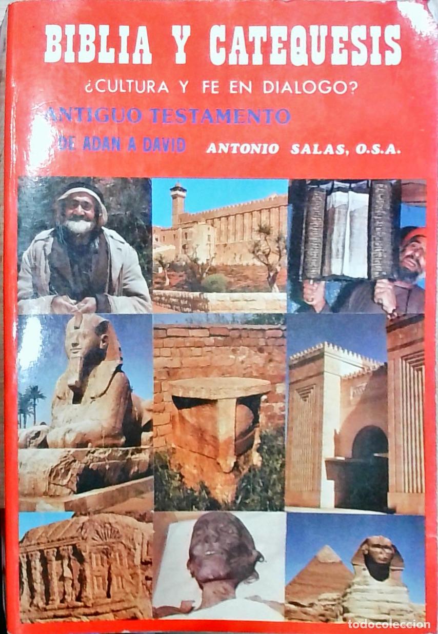 Libros: Biblia y Catequesis: &iquest;Cultura y fe en di&aacute;logo? Antiguo Testamento: De Ad&aacute;n a David - Antonio Salas: