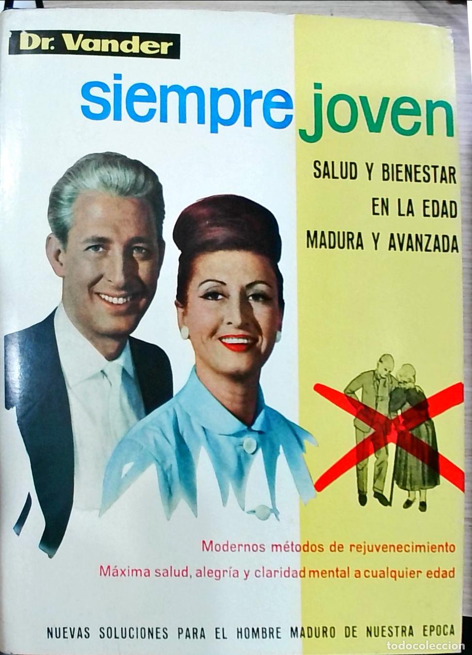 Livros em segunda m&atilde;o: Siempre joven: salud y bienestar en la edad madura y avanzada - Dr. Adrianus Vander: