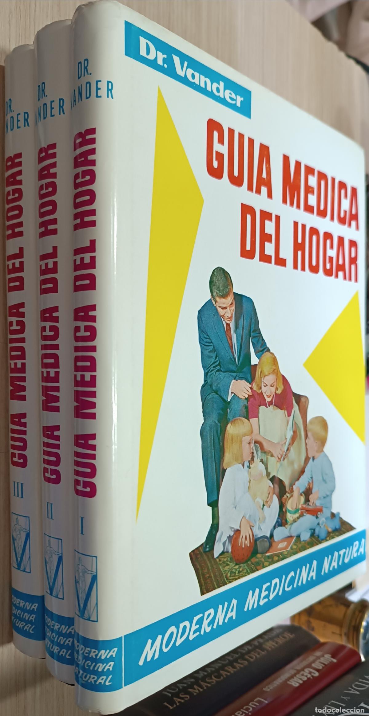 Livros em segunda m&atilde;o: Gu&iacute;a M&eacute;dica del Hogar. 3 tomos: Moderna Medicina Natural - Dr. Adrianus Vander: