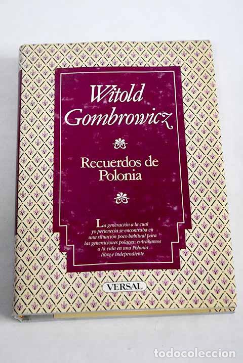 Libros: Recuerdos de Polonia.- Gombrowicz, Witold