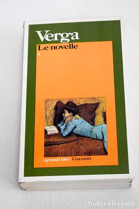 Libros: Le novelle, tomo I: Verga, Giovanni.- Verga, Giovanni