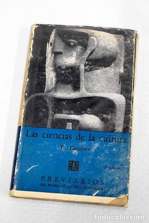 Libros: Las ciencias de la cultura.- Cassirer, Ernst