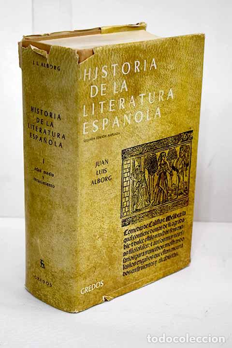books: Historia de la literatura espa&ntilde;ola, tomo I.- Alborg, Juan Luis