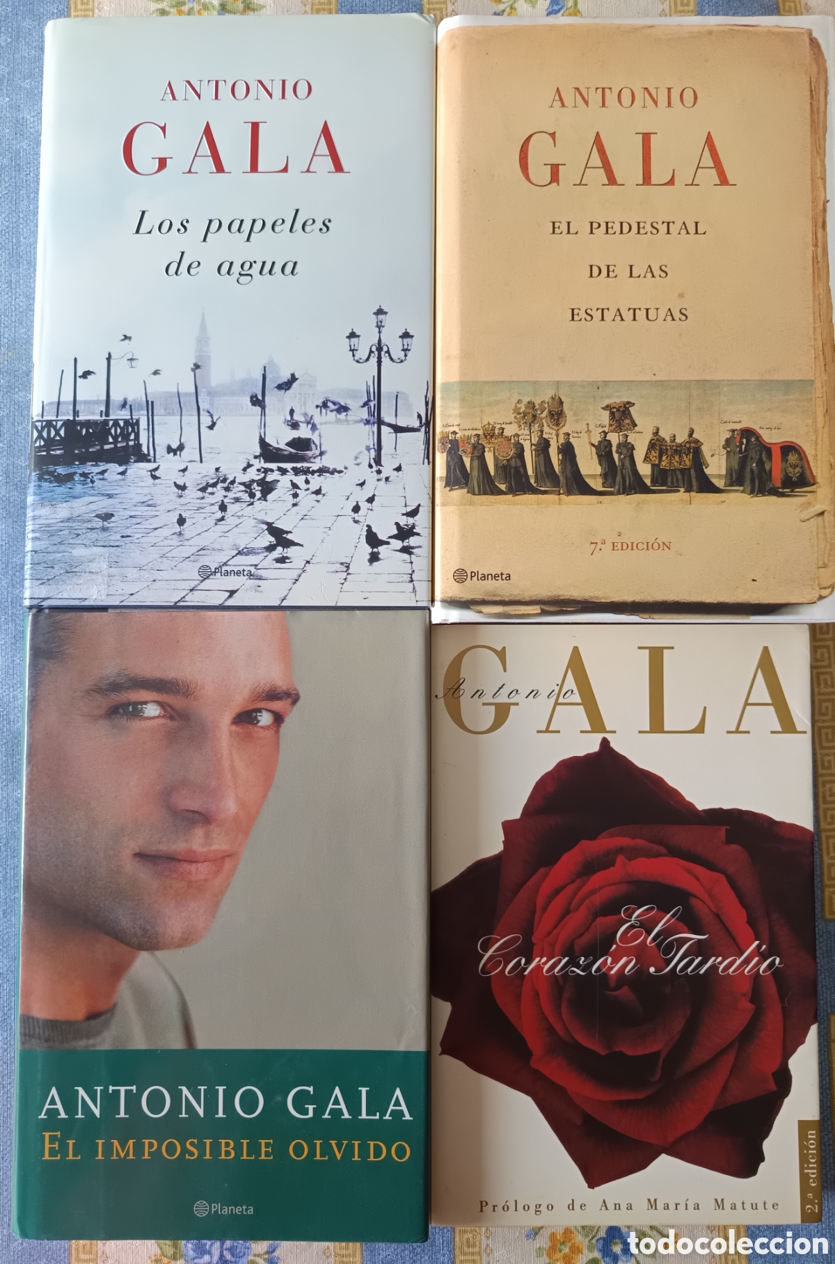 Libros: Antonio Gala - Lote 4 libros