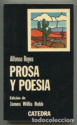 Libros: Prosa y poes&iacute;a - Reyes, Alfonso
