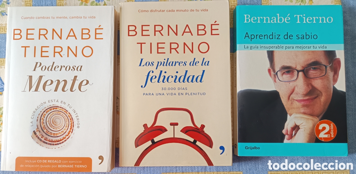 Libros: Bernab&eacute; Tierno - Lote 3 libros