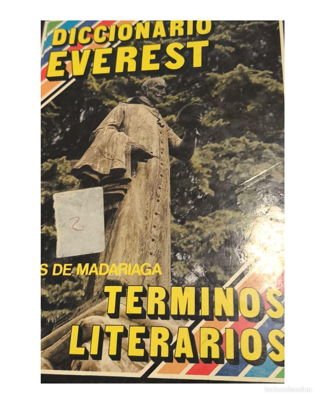 books: Diccionario EVEREST de t&eacute;rminos literarios - Madariaga, Luis De