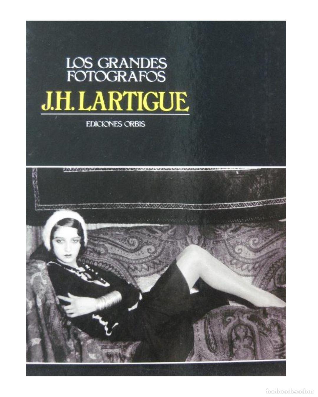 Livros em segunda m&atilde;o: Los Grandes fot&oacute;grafos J.H LARTIGUE - Gianni Berengo Gardin