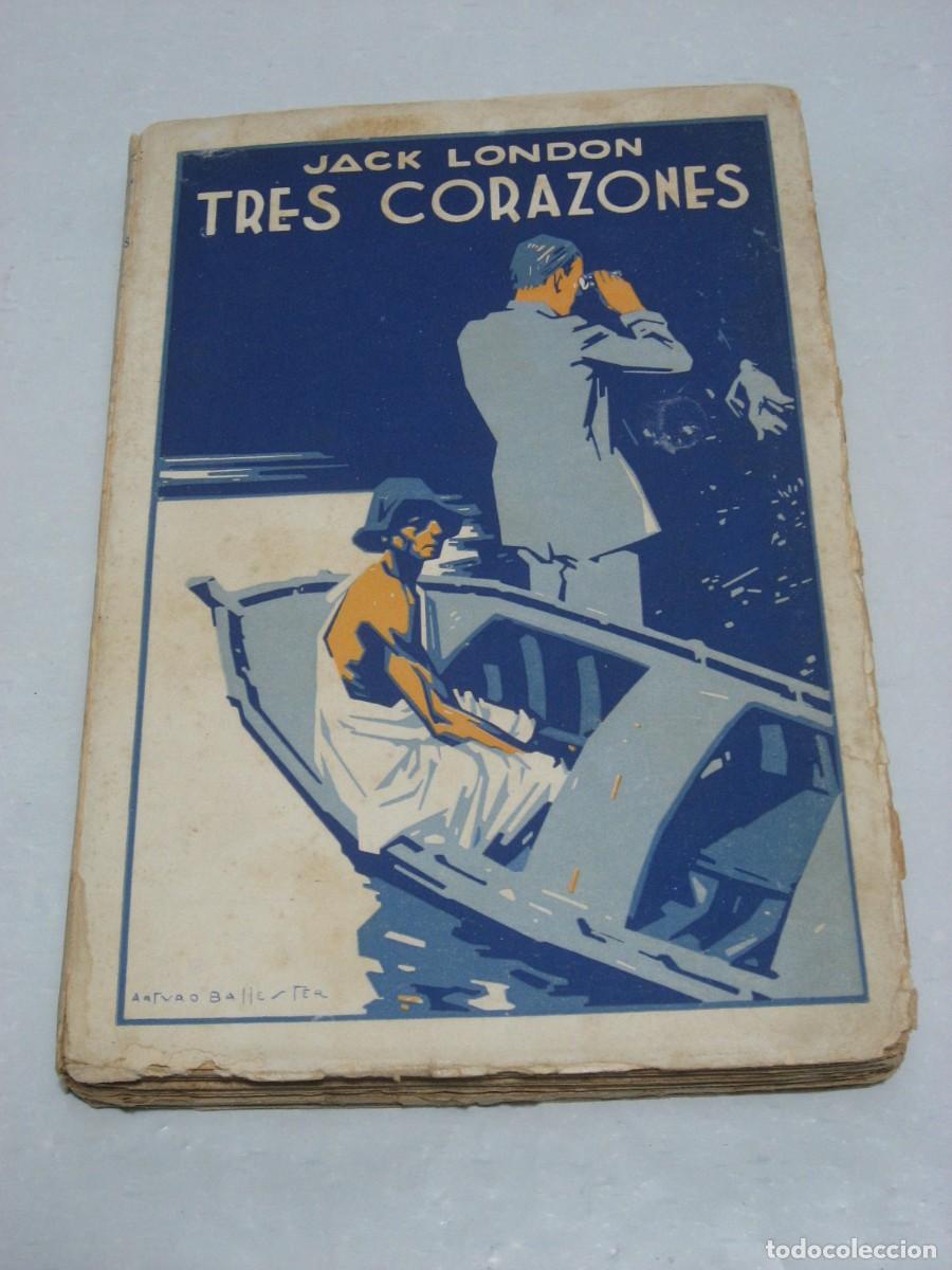 Libros: TRES CORAZONES - Jack London