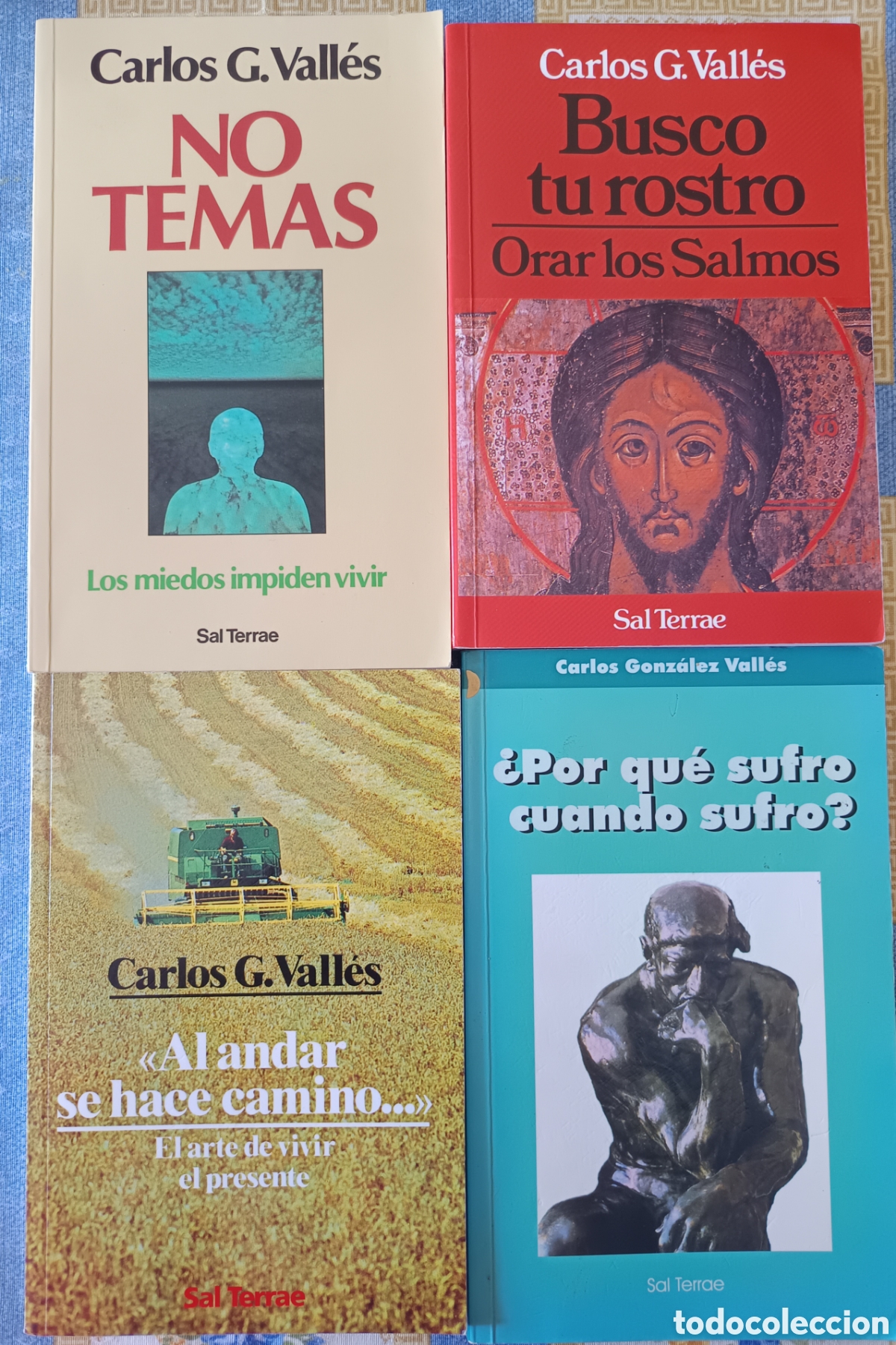 Libros: Carlos Gonz&aacute;lez Vall&eacute;s - Lote 4 libros