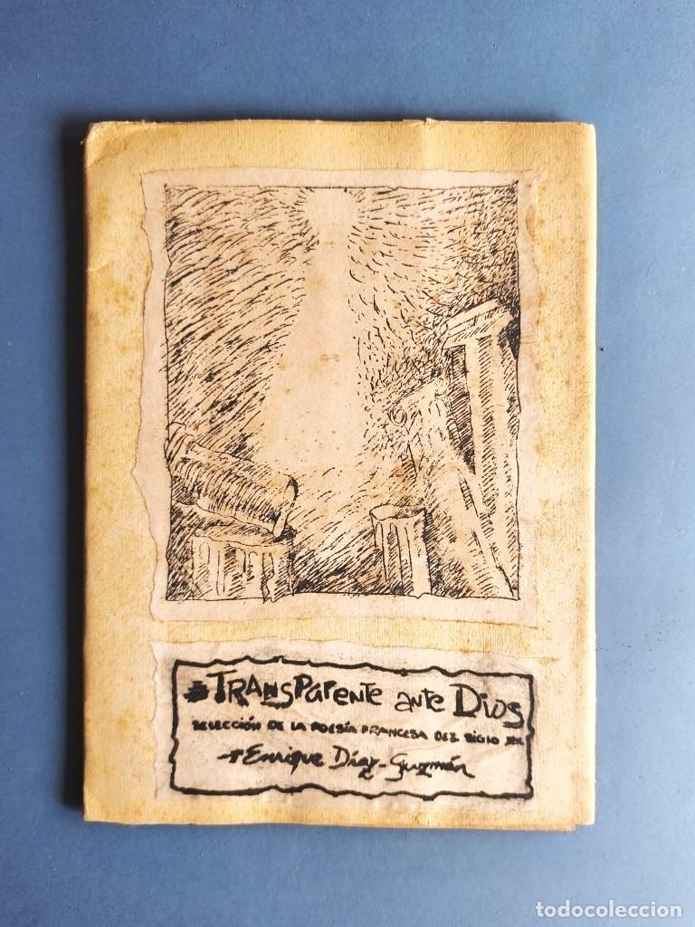 Libros: Transparente ante Dios. Selecci&oacute;n de la poes&iacute;a francesa del siglo XX. Traducci&oacute;n, selecci&oacute;n y notas
