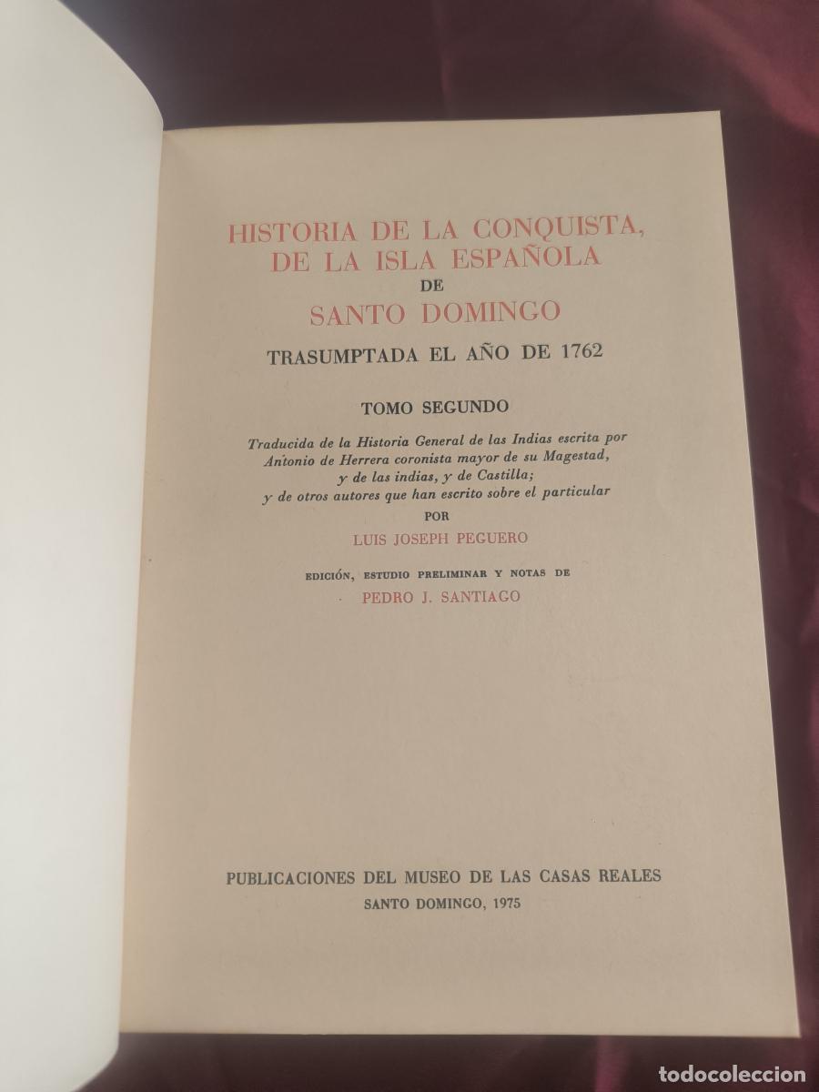 Libros: Historia de la conquista de la isla espa&ntilde;ola de Santo Domingo. Tomo II - Luis Joseph Peguero.25