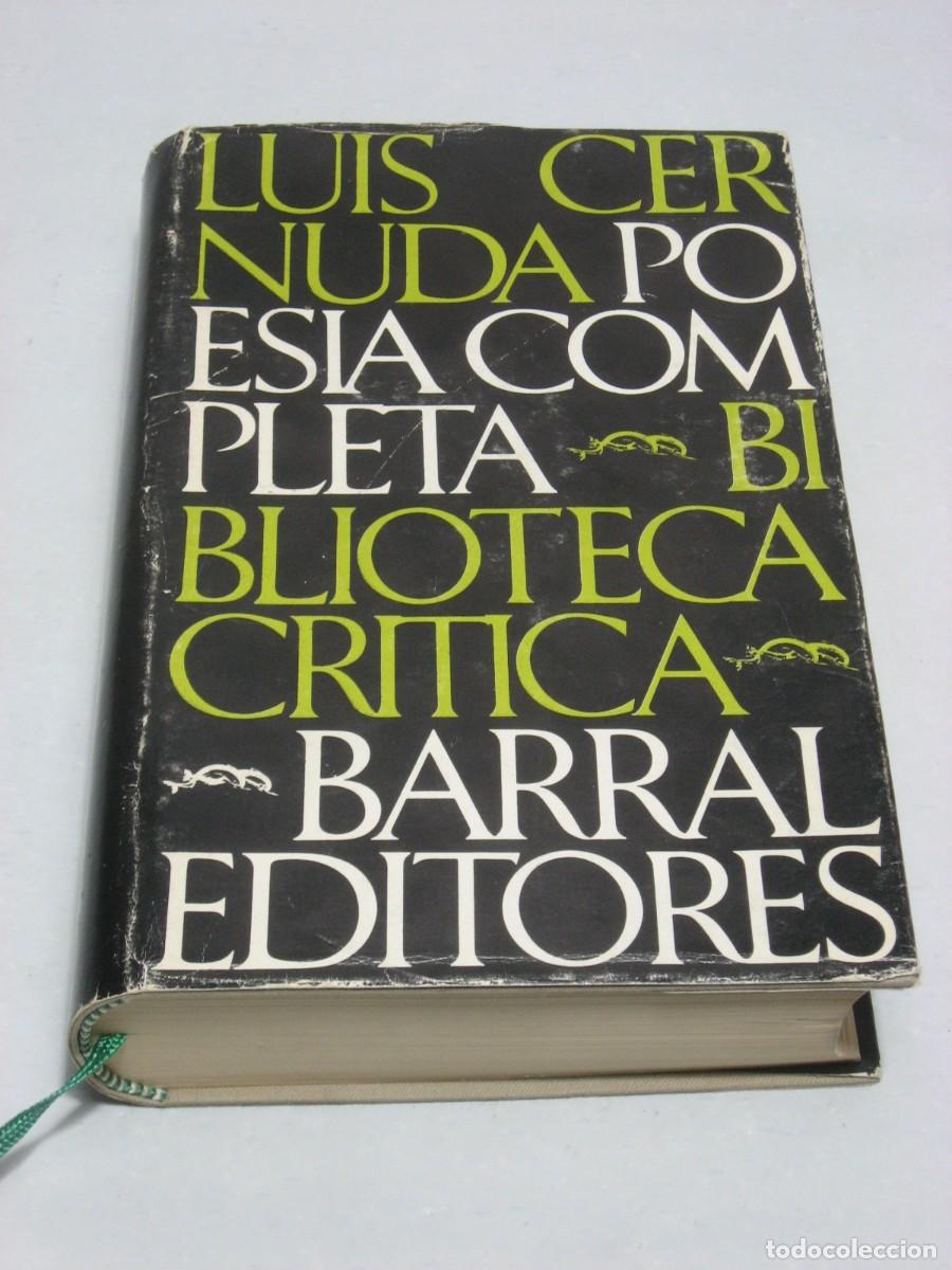 Libros: POES&Iacute;A COMPLETA - Luis Cernuda