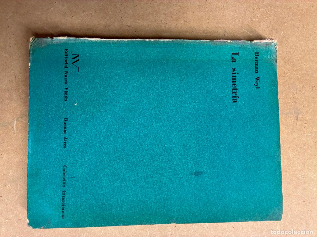 Libros: LA SIMETR&Iacute;A. - HERMAN WEYL.