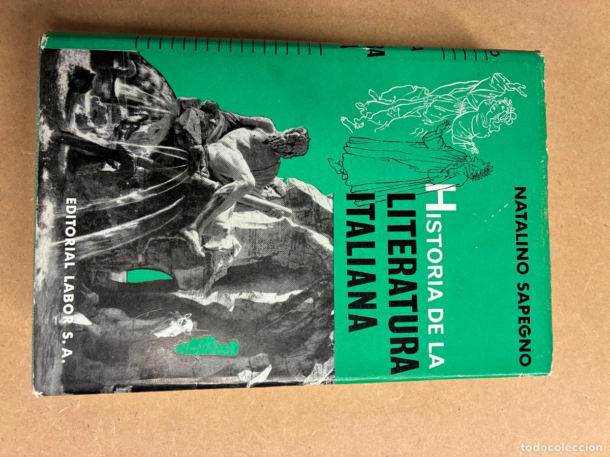 Libros: HISTORIA DE LA LITERATURA ITALIANA. - NATALIO SAPEGNO.