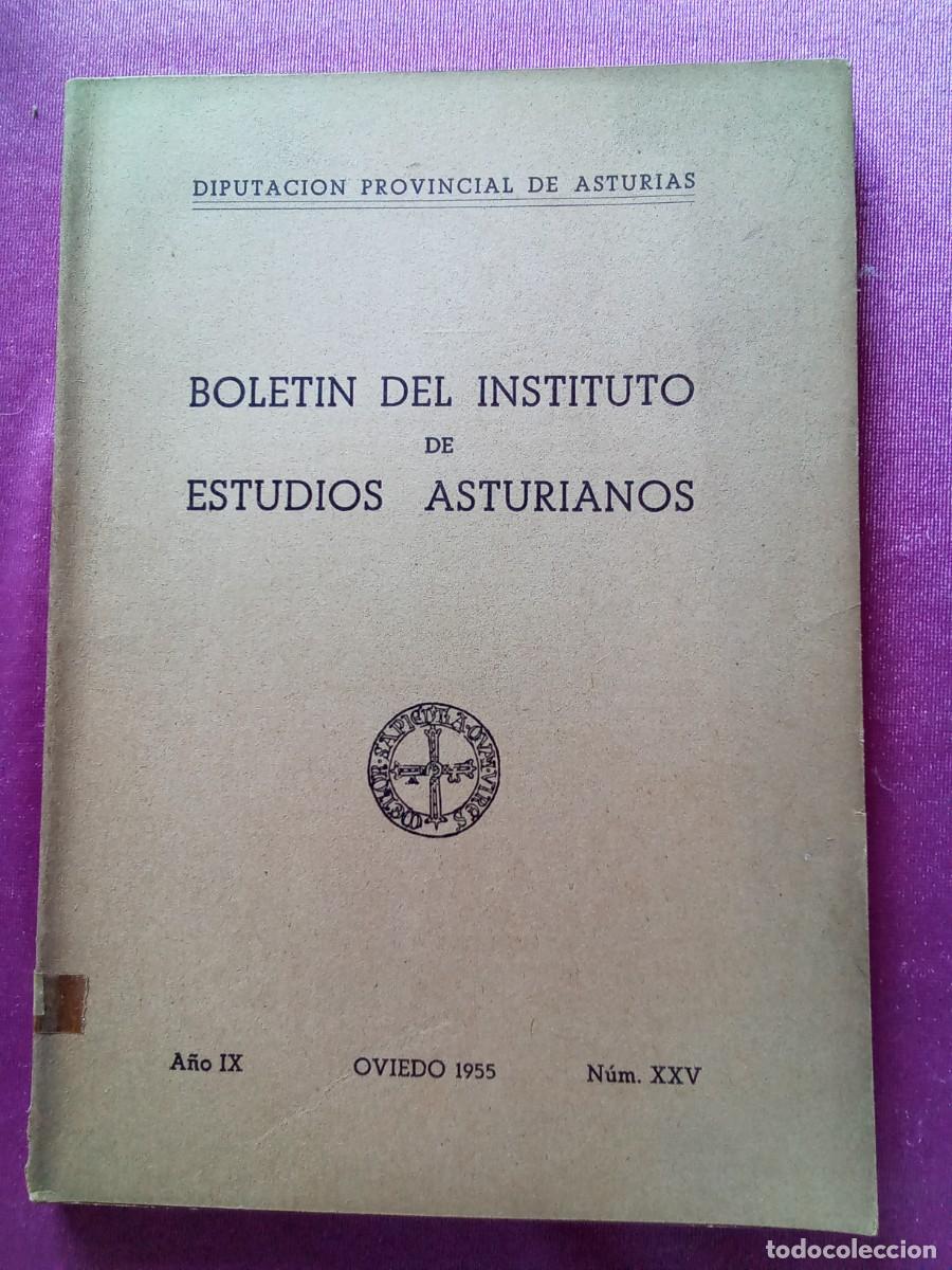 Libros: BOLETIN DEL INSTITUTO DE ESTUDIOS ASTURIANOS 1955.L53 2