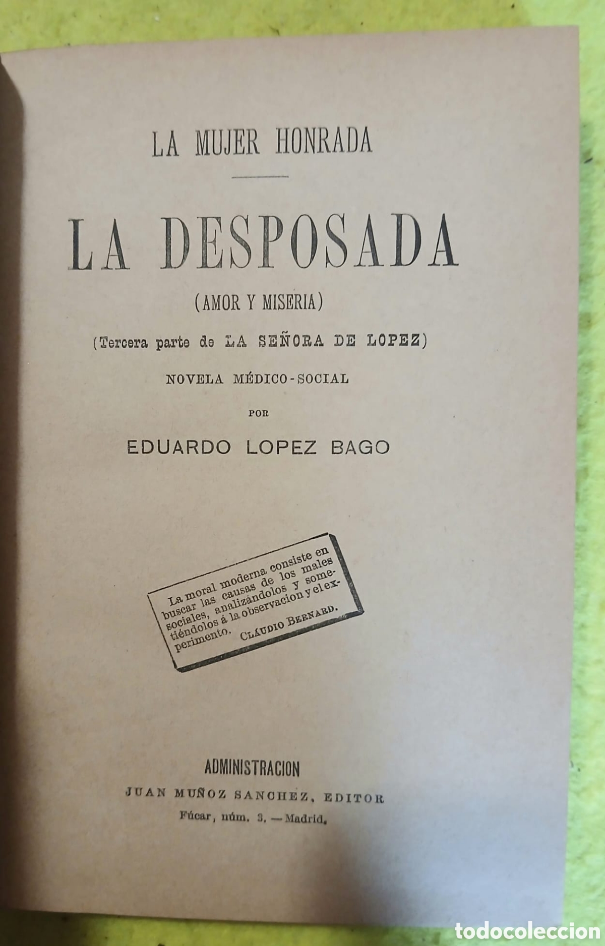 Libros: La desposada, Eduardo L&oacute;pez Bago - Foto 5