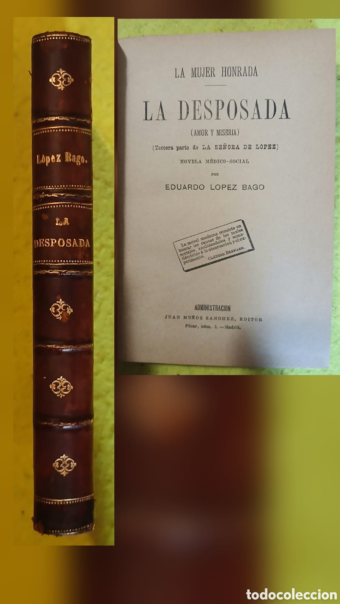 Libros: La desposada, Eduardo L&oacute;pez Bago - Foto 1