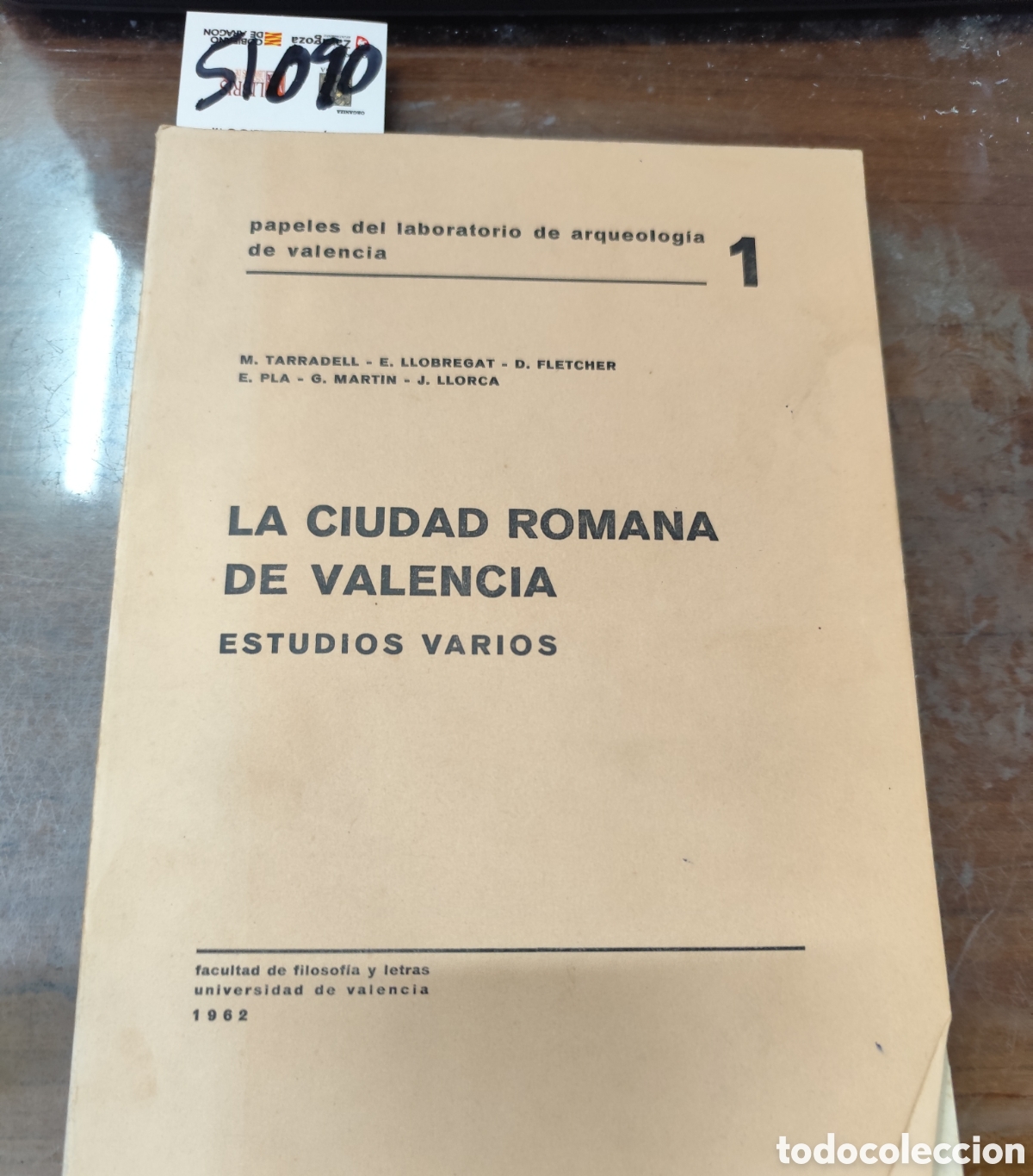 Libros: LA CIUDAD ROMANA DE VALENCIA. Estudios varios. Papeles del laboratorio de arqueolog&iacute;a de Valencia n&ordm;